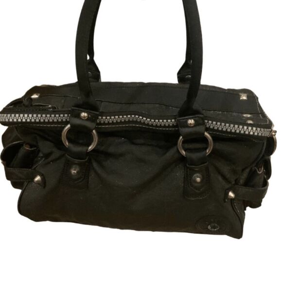 Kipling Black Tote Studded - Picture 1 of 16